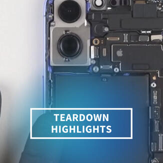 TechInsights iPhone 16 teardown