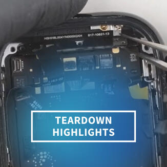 TechInsights Apple watch 10 teardown